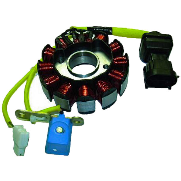 STATOR KOKUSAN TRIFASE 12 POLOS 12V 170W (MOTOR PIAGGIO LEADER 4T)