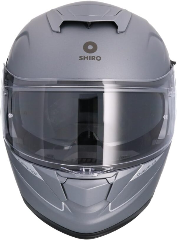 CASCO SHIRO FF950 DISCOVER TITANIUM MATE - Imagen 3