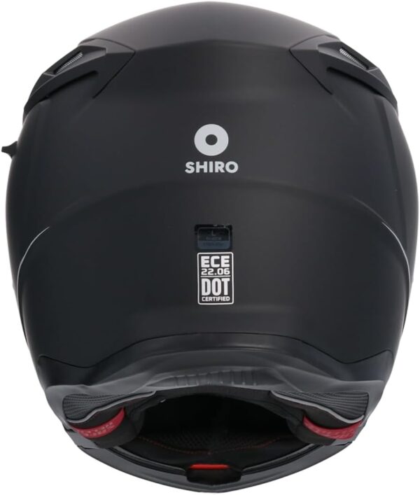 CASCO MODULAR SHIRO FF950 DISCOVER NEGRO MATE - Imagen 5