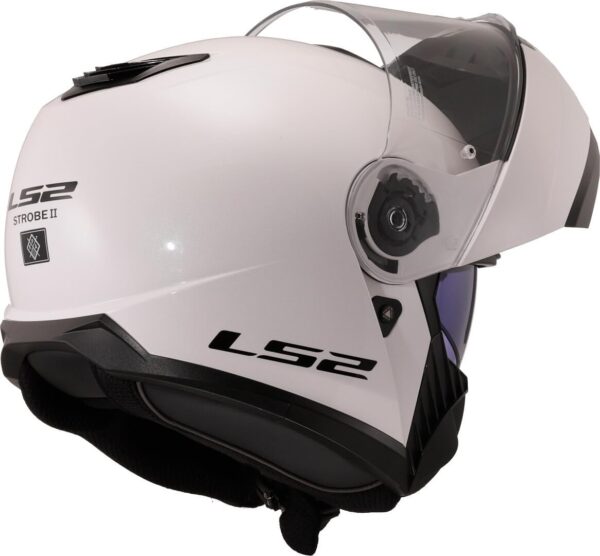 CASCO LS2 FF908 STROBE II BLANCO - Imagen 8