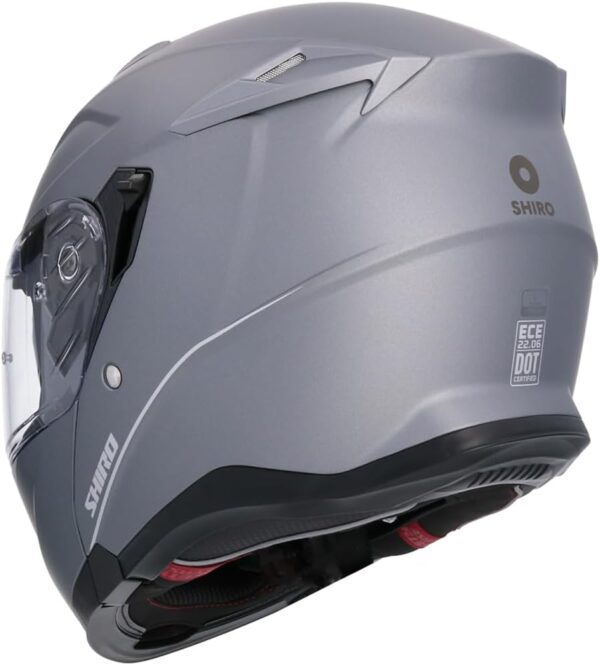 CASCO SHIRO FF950 DISCOVER TITANIUM MATE - Imagen 5