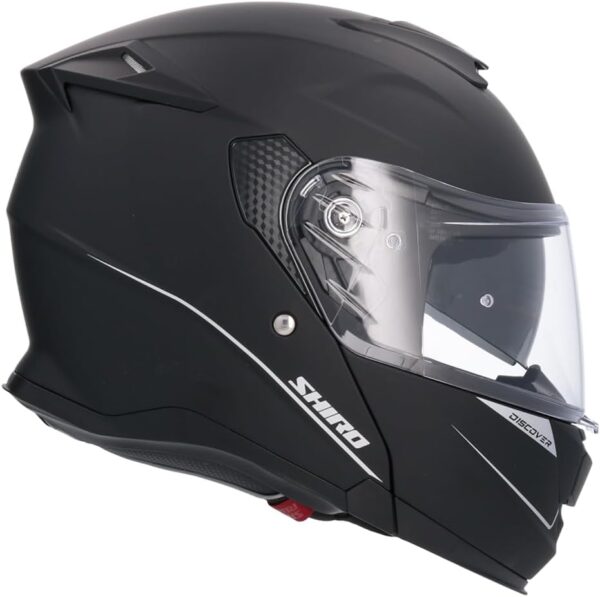 CASCO MODULAR SHIRO FF950 DISCOVER NEGRO MATE - Imagen 7