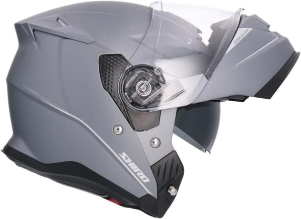 CASCO SHIRO FF950 DISCOVER TITANIUM MATE - Imagen 8