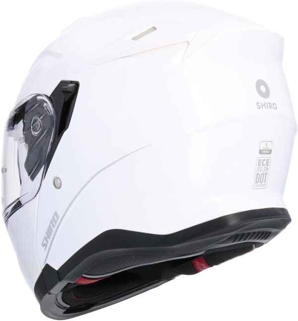 CASCO SHIRO FF950 DISCOVER BLANCO PERLA - Imagen 4