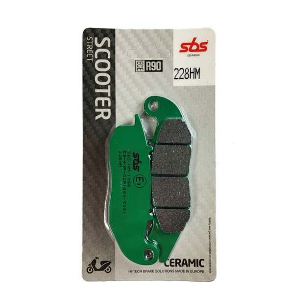 PASTILLA DE FRENO SBS P228-HM (PCX 18-25)