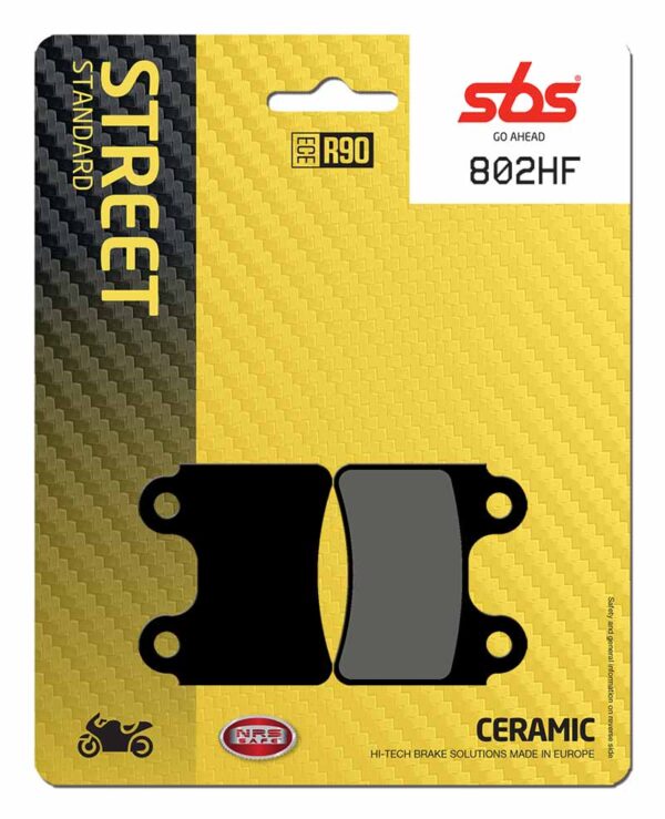 PASTILLA DE FRENO SBS P802-HF