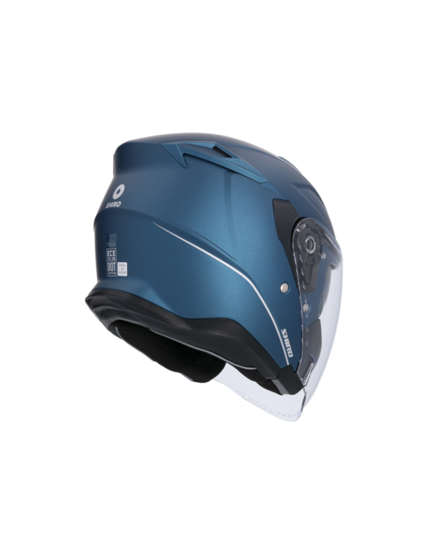 CASCO SHIRO CAPRI AZUL MATE - Imagen 6