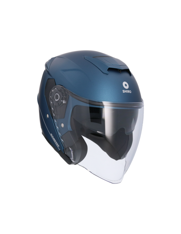 CASCO SHIRO CAPRI AZUL MATE - Imagen 8