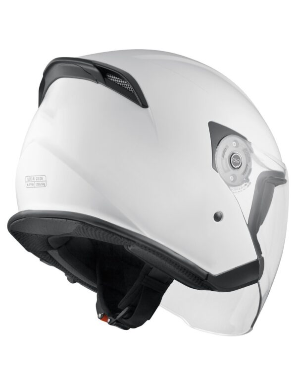 CASCO JET BLANCO CON GAFA SOLAR HOMOLOGACION 22.06 - Imagen 2