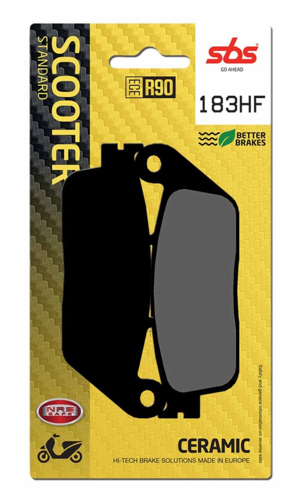 PASTILLA DE FRENO SBS P183-HF